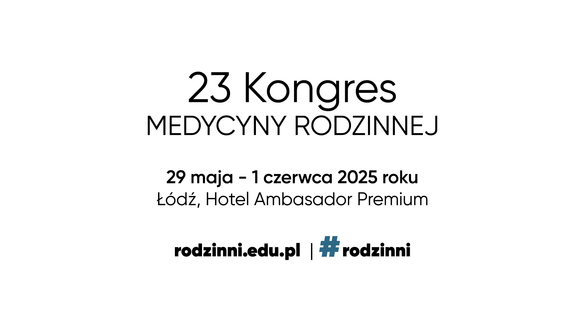 23 Kongres Medycyny Rodzinnej